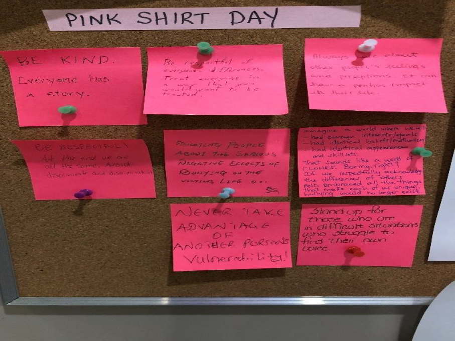 Pink Bulletin Board